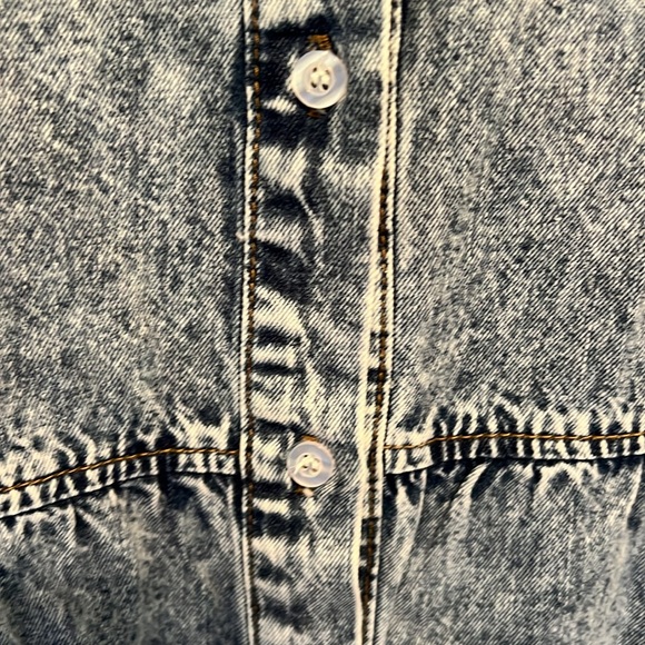 Denim Long Sleeve Dress - Picture 3 of 3